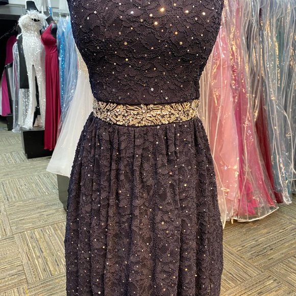 JOSH & JAZZ BLUE SHORT DRESS - Picture 4 of 8